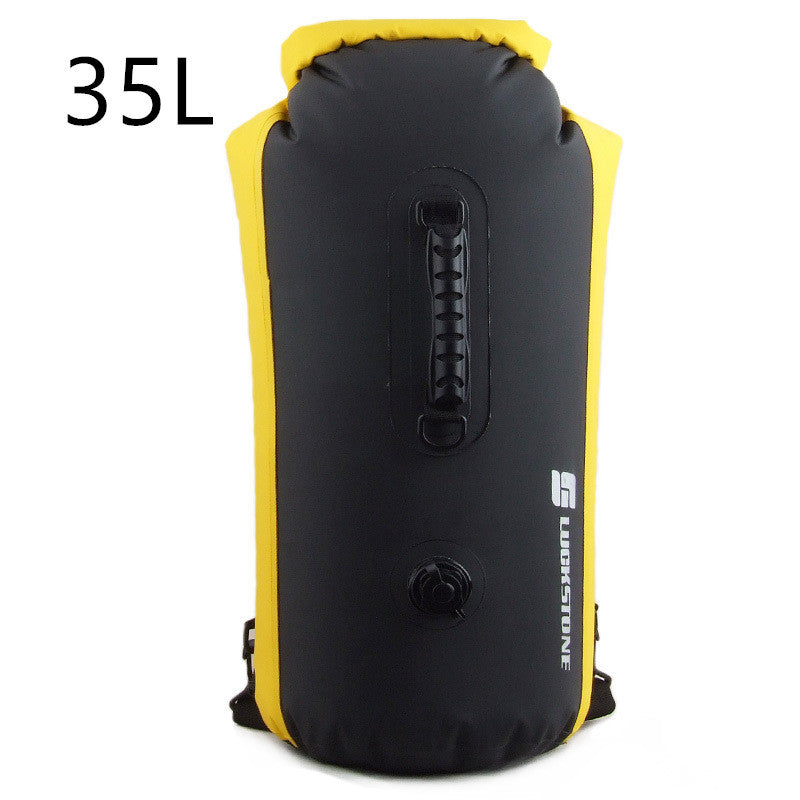 Mochila Impermeable PVC 500D con Innovadora Tecnologia de Válvula de Presión