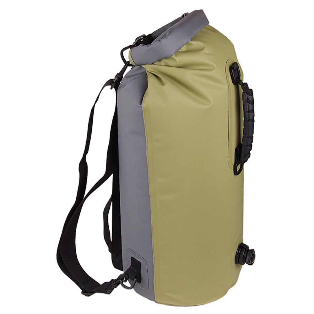 Mochila Impermeable PVC 500D con Innovadora Tecnologia de Válvula de Presión