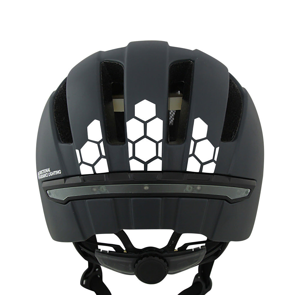 Casco Inteligente con Luz Delantera y Señal de Giro Inalámbrica