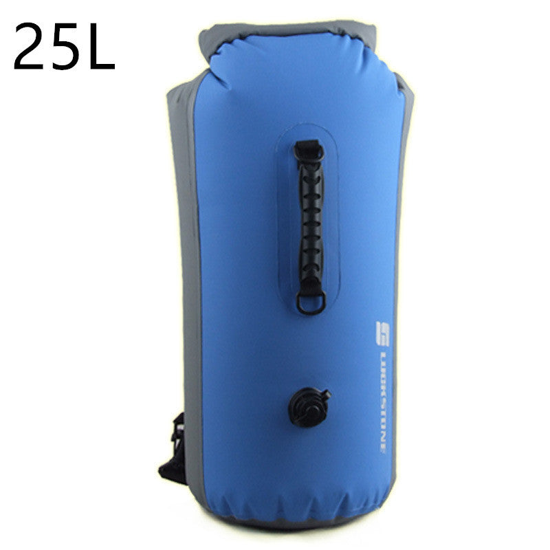 Mochila Impermeable PVC 500D con Innovadora Tecnologia de Válvula de Presión