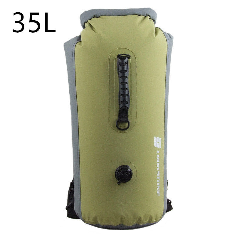 Mochila Impermeable PVC 500D con Innovadora Tecnologia de Válvula de Presión