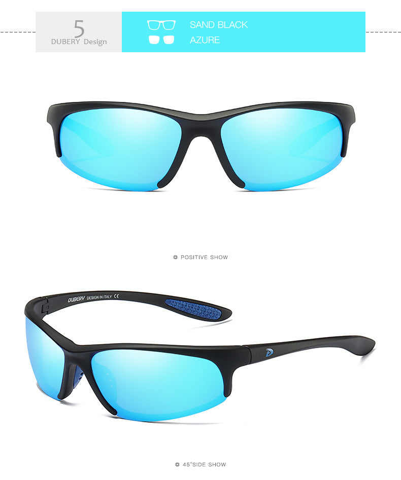 Dubery - Lentes Deportivos Ultralivianos TAC – Estilo Sport Outdoor Pro - Diseño Italiano