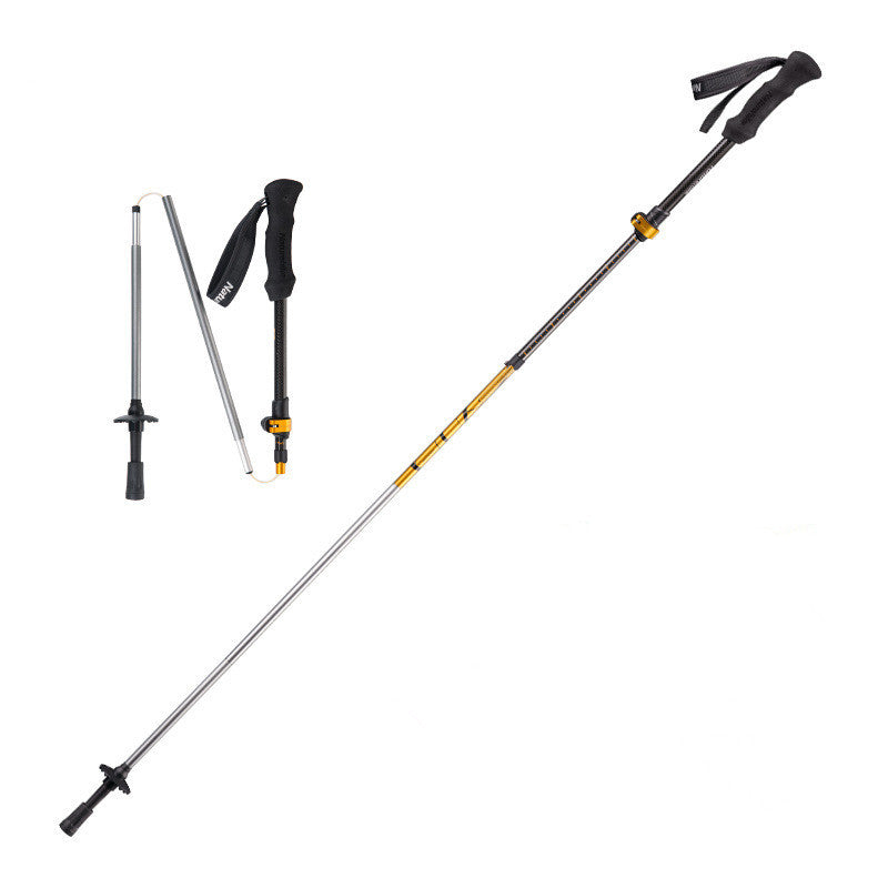 Naturehike - Bastones de Trekking Ultraligeros - de Fibra de Carbono