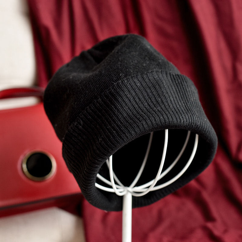 Gorro Clásico de Lana - Unisex, Ideal para Nieva y Viento