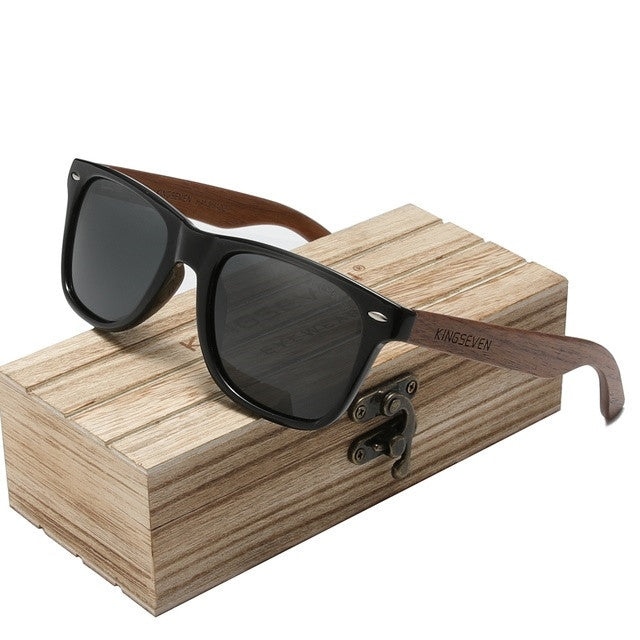 Gafas de Sol con Marco de Madera – Estilo Clásico y Natural