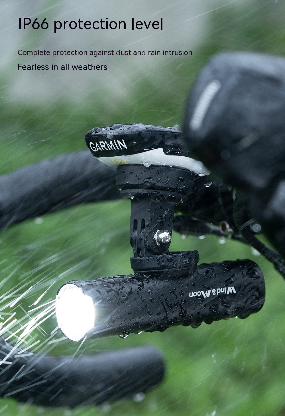Luz Frontal Profesional para Bicicleta - Powerbank + IP66 + Control de Temperatura Inteligente