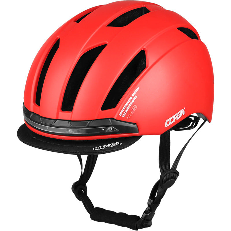Casco Inteligente con Luz Delantera y Señal de Giro Inalámbrica