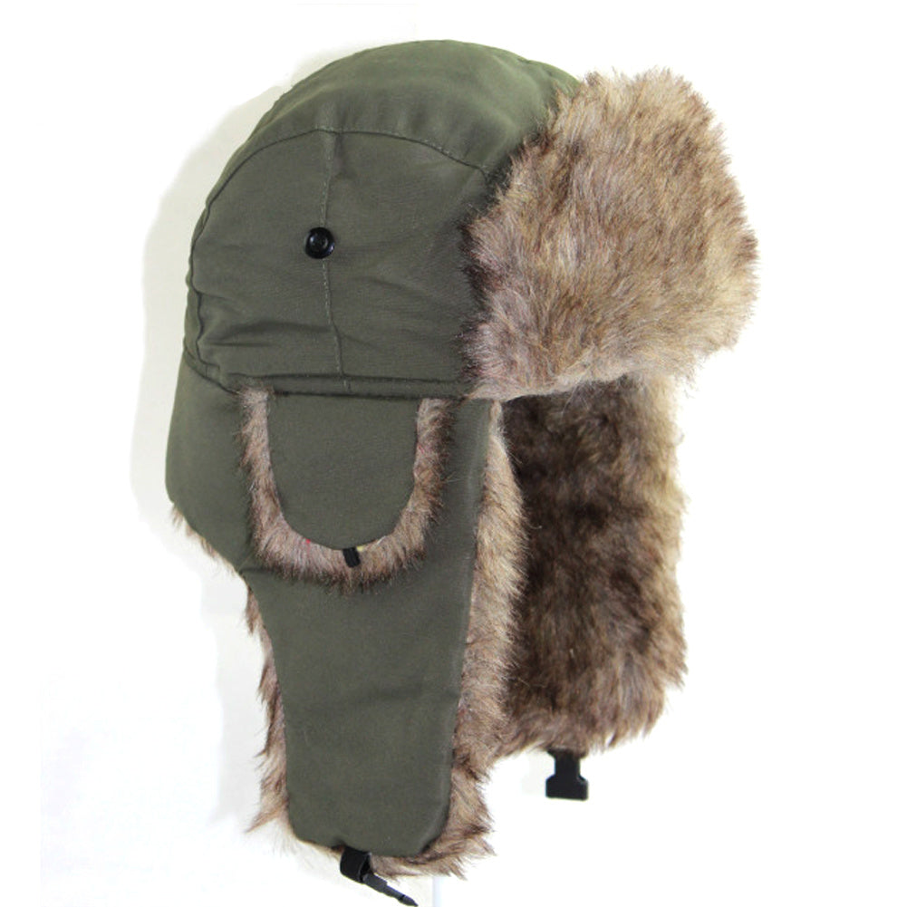 Gorro de Invierno Clásico – Interior Acolchado y Tela Impermeable