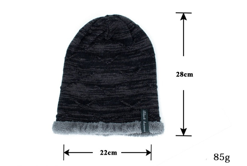 Gorro de Lana para Frío Extremo - Invierno 2025