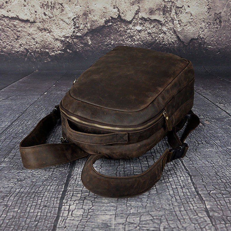 Mochila Vintage de Piel Genuina – Elegante, Sofisticada y Resistente