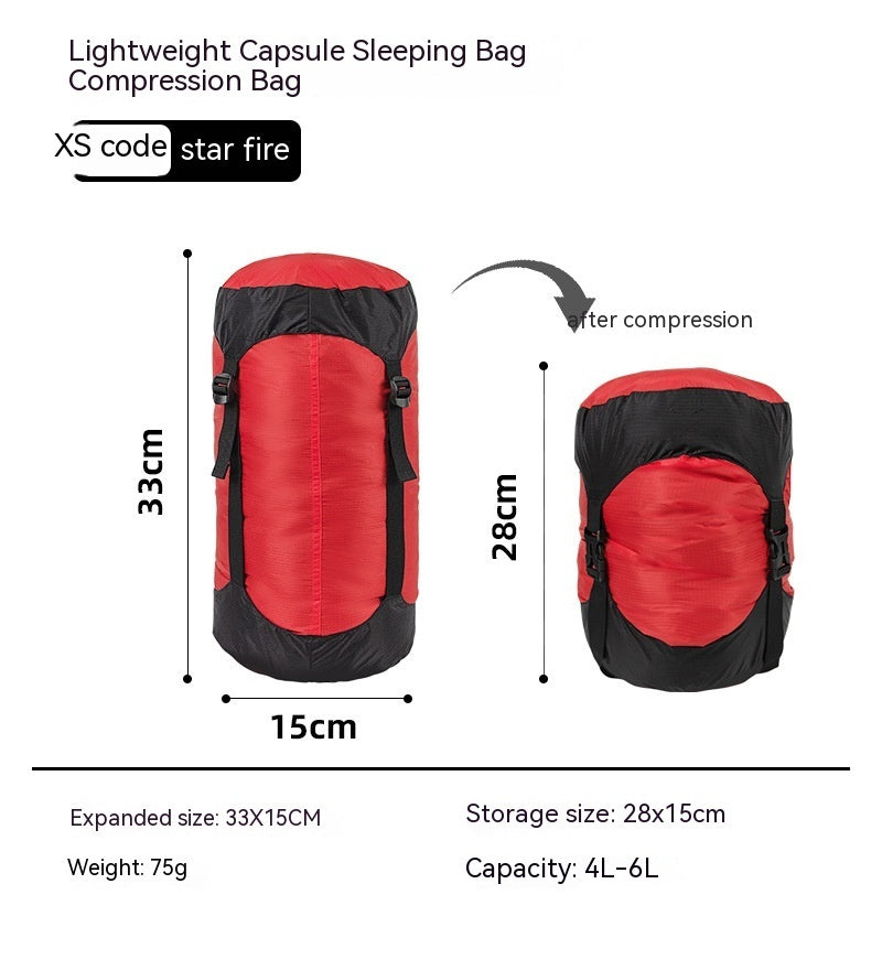 Bolsa de Compresión para Camping – Reduce Volumen, Maximiza Espacio