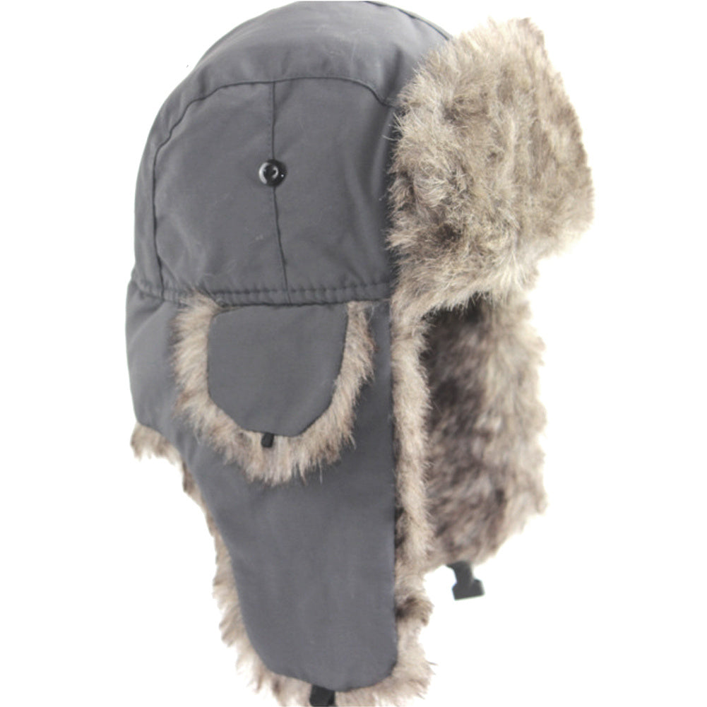 Gorro de Invierno Clásico – Interior Acolchado y Tela Impermeable