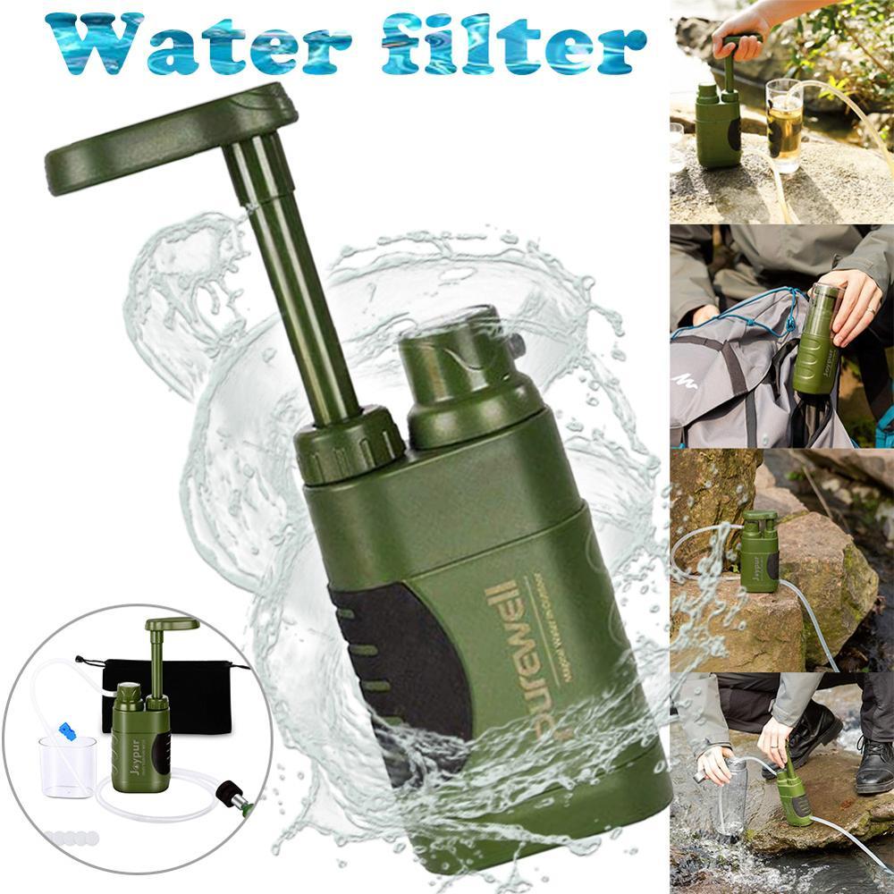 Purificador Portátil de Agua con Sistema de Bombeo - 4 Etapas de Filtrado y Núcleo UF