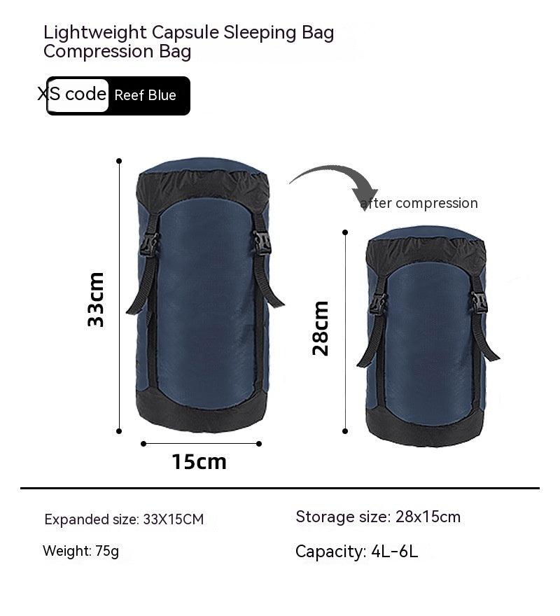Bolsa de Compresión para Camping – Reduce Volumen, Maximiza Espacio