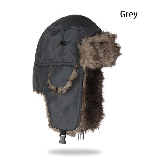 Gorro de Invierno Clásico – Interior Acolchado y Tela Impermeable