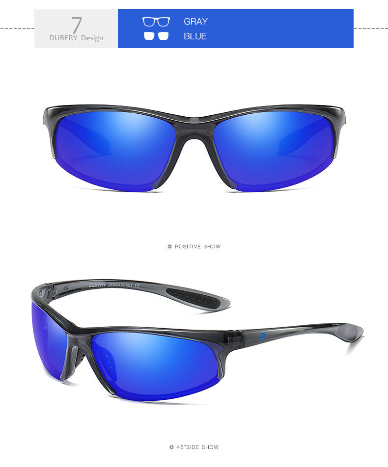 Dubery - Lentes Deportivos Ultralivianos TAC – Estilo Sport Outdoor Pro - Diseño Italiano