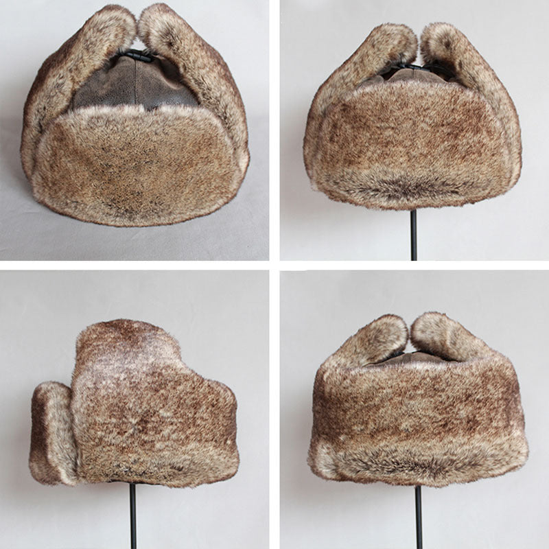 Gorro Ruso Auténtico – Abrigo Extremo con Estilo Vintage - Premium