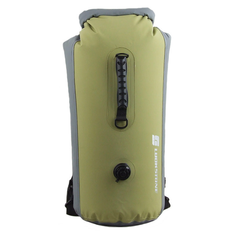 Mochila Impermeable PVC 500D con Innovadora Tecnologia de Válvula de Presión
