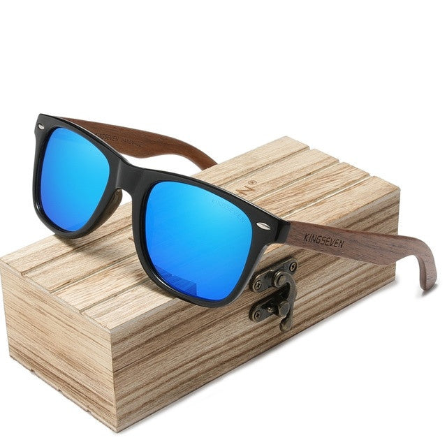 Gafas de Sol con Marco de Madera – Estilo Clásico y Natural