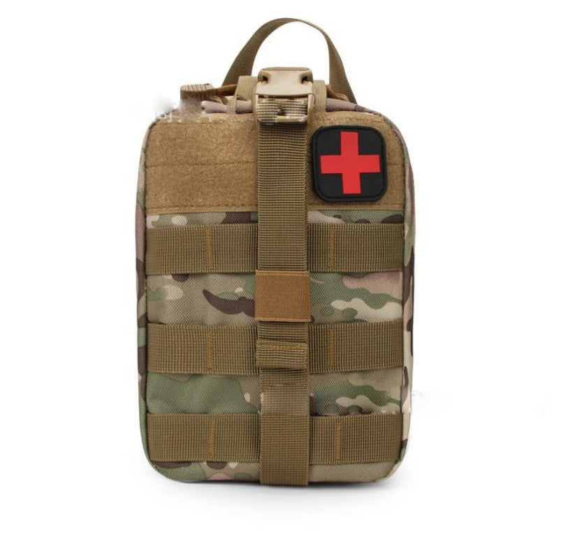 Botiquín Táctico de Emergencia MOLLE – Uso Profesional, Camping o Mochila