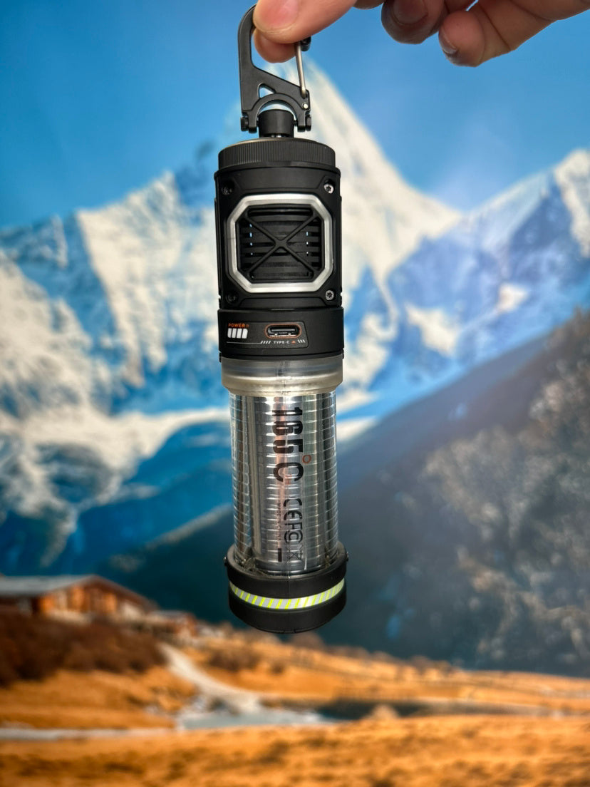 FLEXTAIL™ Lámpara Repelente de Mosquitos Inteligente – Colgante, LED y Ultra Portátil para Camping