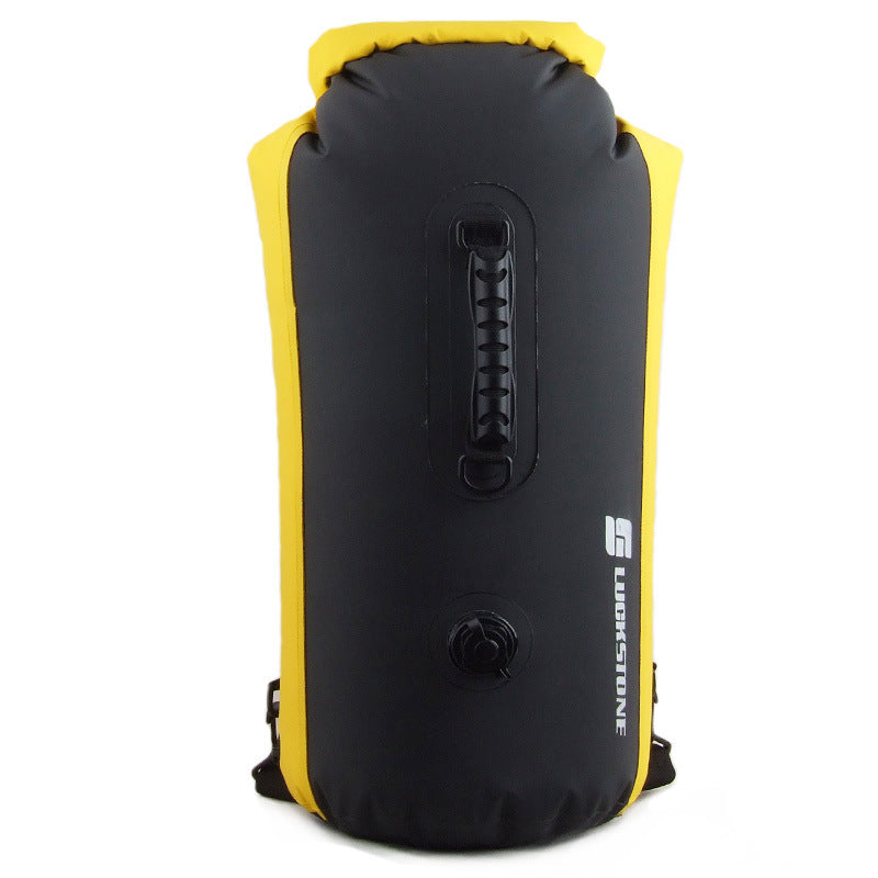 Mochila Impermeable PVC 500D con Innovadora Tecnologia de Válvula de Presión