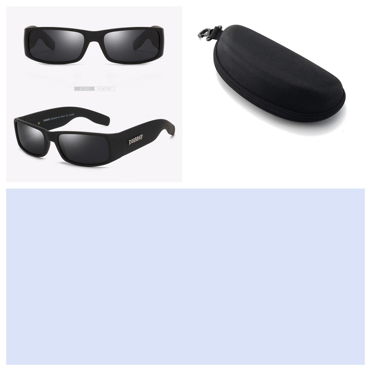 Dubery - Lentes de Sol Deportivos TAC – Protección y Estilo moderno, Todo Terreno - Diseño Italiano