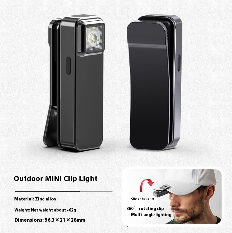 Micro Linterna Outdoor – Ligera, Versátil y con Luz Roja de Alerta