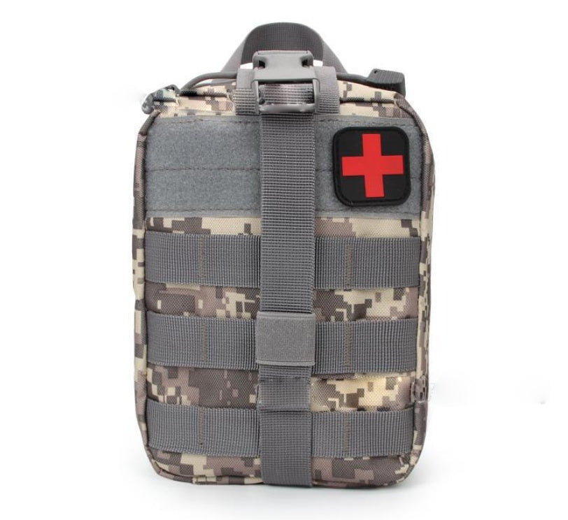 Botiquín Táctico de Emergencia MOLLE – Uso Profesional, Camping o Mochila