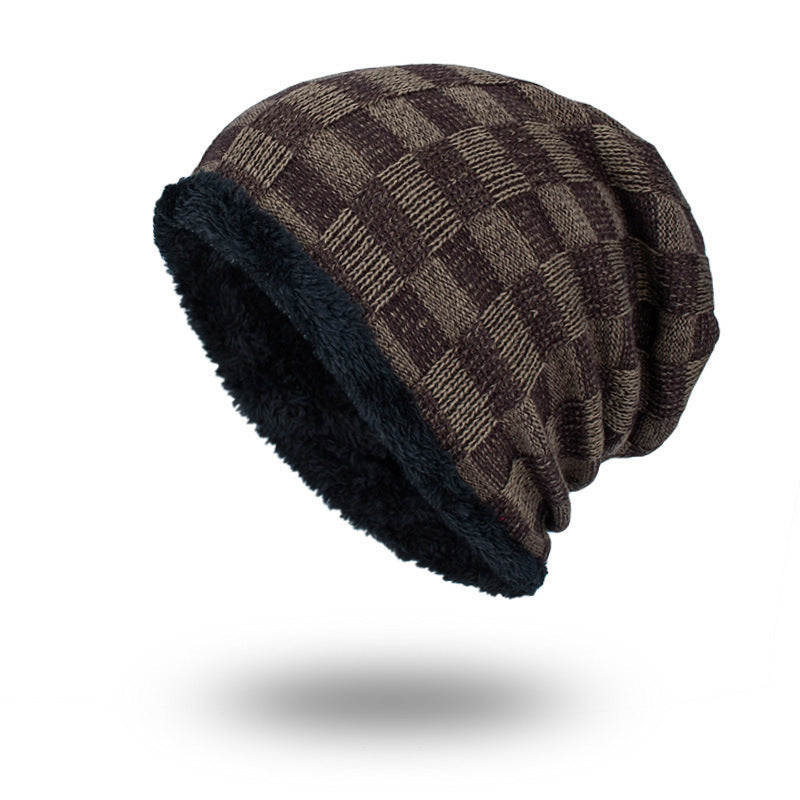 gorro de invierno, con interior de terciopelo, 3 estaciones