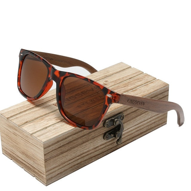 Gafas de Sol con Marco de Madera – Estilo Clásico y Natural
