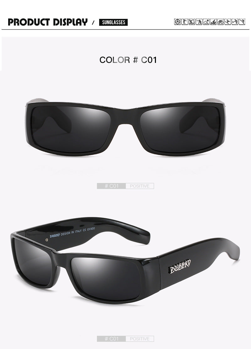 Dubery - Lentes de Sol Deportivos TAC – Protección y Estilo moderno, Todo Terreno - Diseño Italiano