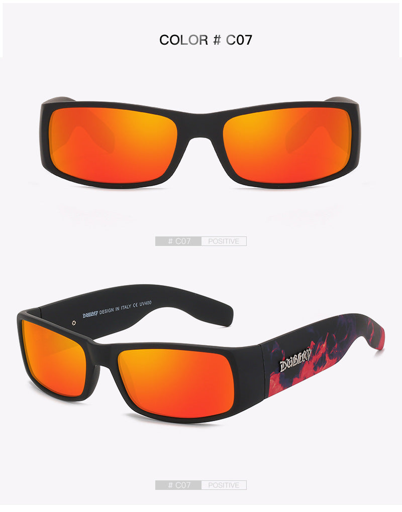 Dubery - Lentes de Sol Deportivos TAC – Protección y Estilo moderno, Todo Terreno - Diseño Italiano