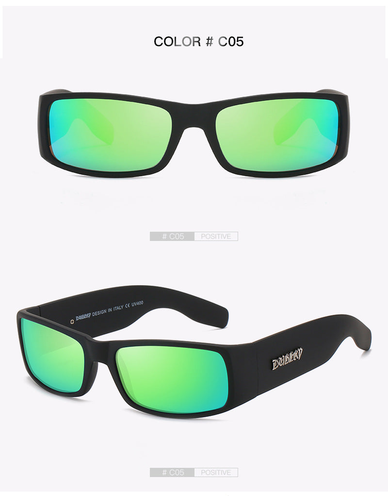 Dubery - Lentes de Sol Deportivos TAC – Protección y Estilo moderno, Todo Terreno - Diseño Italiano