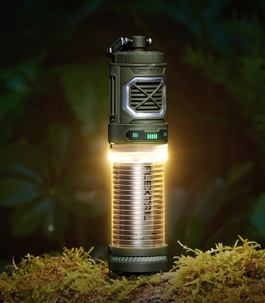 FLEXTAIL™ Lámpara Repelente de Mosquitos Inteligente – Colgante, LED y Ultra Portátil para Camping