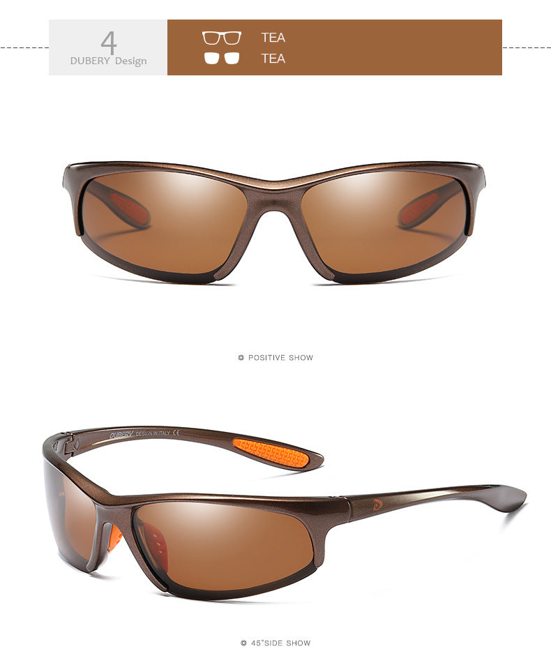 Dubery - Lentes Deportivos Ultralivianos TAC – Estilo Sport Outdoor Pro - Diseño Italiano