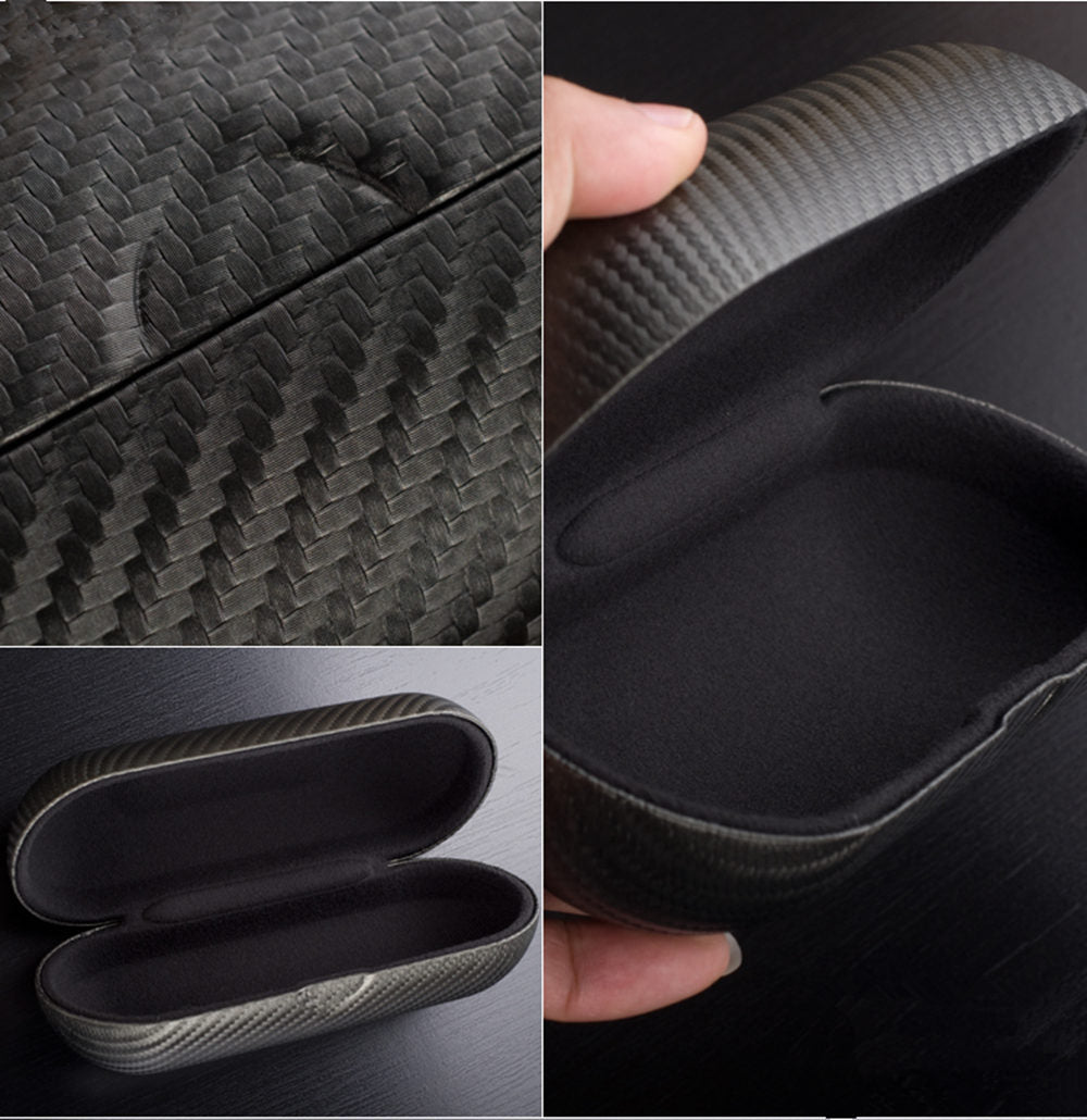 Estuche Moderno para Gafas – Diseño Fibra de Carbono, Alta Protección y Estilo