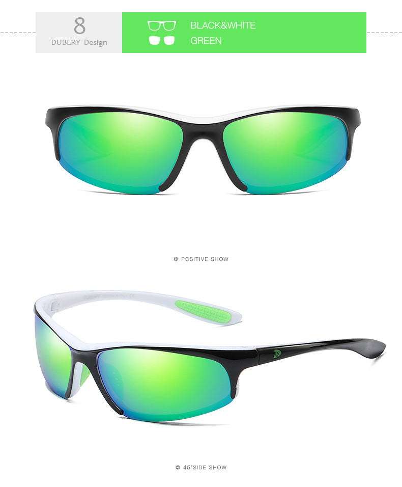 Dubery - Lentes Deportivos Ultralivianos TAC – Estilo Sport Outdoor Pro - Diseño Italiano