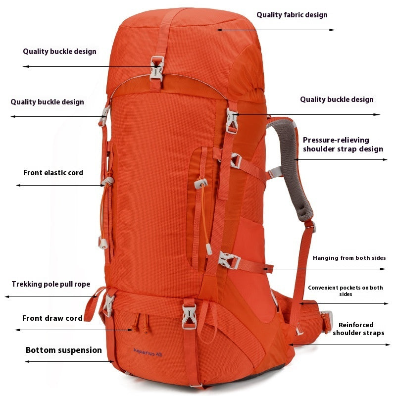 Mochila Táctica Outdoor Ultra Liviana - Peso Récord de 1.5 kg.