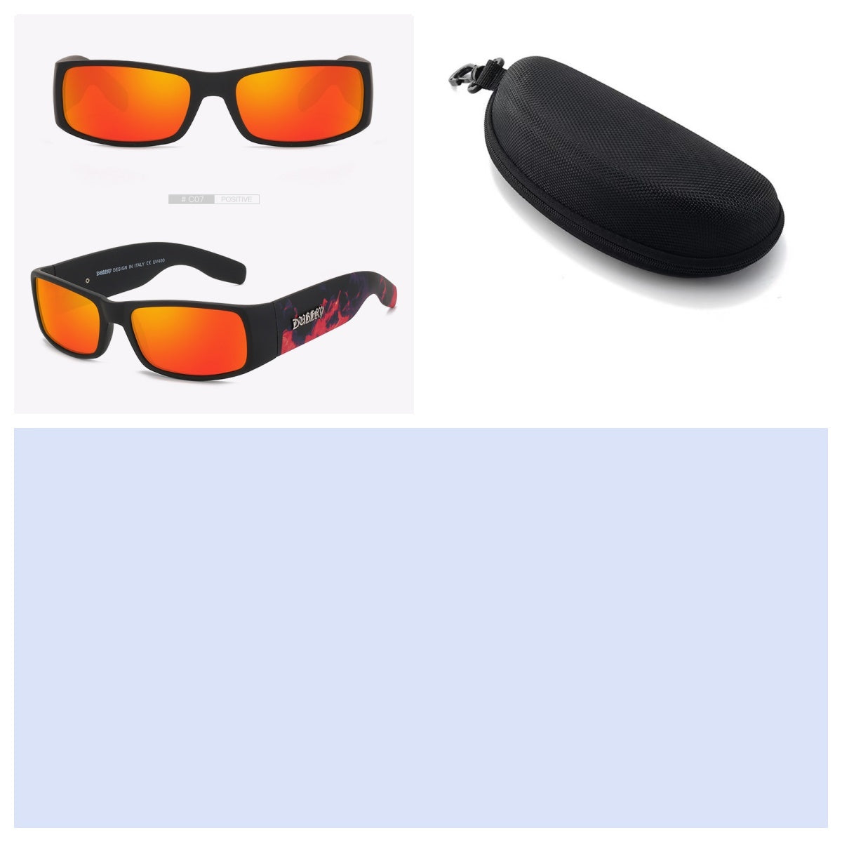 Dubery - Lentes de Sol Deportivos TAC – Protección y Estilo moderno, Todo Terreno - Diseño Italiano