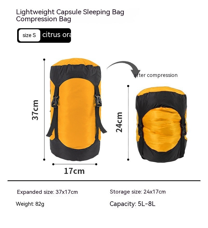 Bolsa de Compresión para Camping – Reduce Volumen, Maximiza Espacio
