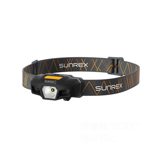 Linterna Frontal con Sensor de Movimiento – LED 150 Lúmenes, IPX6 Resistente al Agua