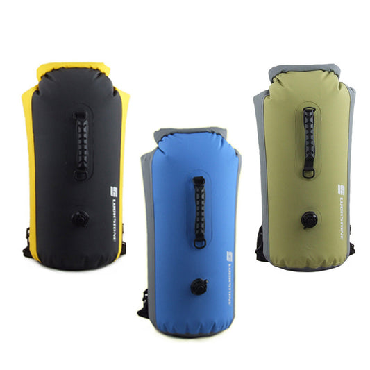 Mochila Impermeable PVC 500D con Innovadora Tecnologia de Válvula de Presión