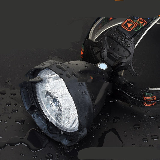 Linterna Frontal LED de Alta Potencia – 500m de Alcance, Recargable USB