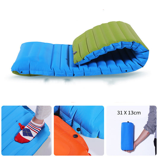 Colchoneta Inflable de Camping – Compacta, Resistente y Ultraligera