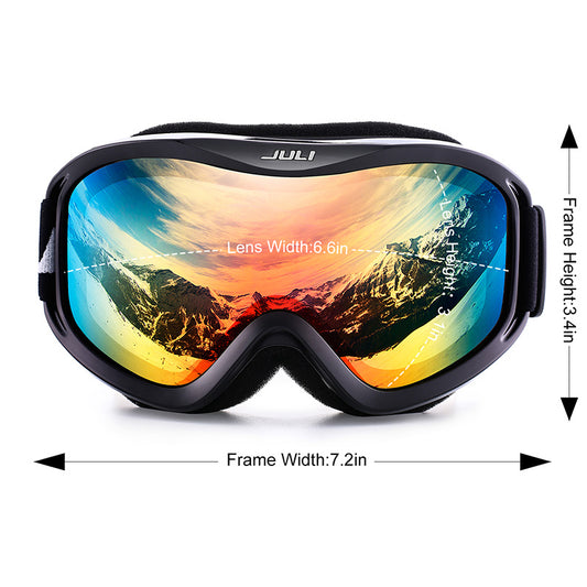 Gafas de Nieve Profesionales con Antivaho y Protección UV400