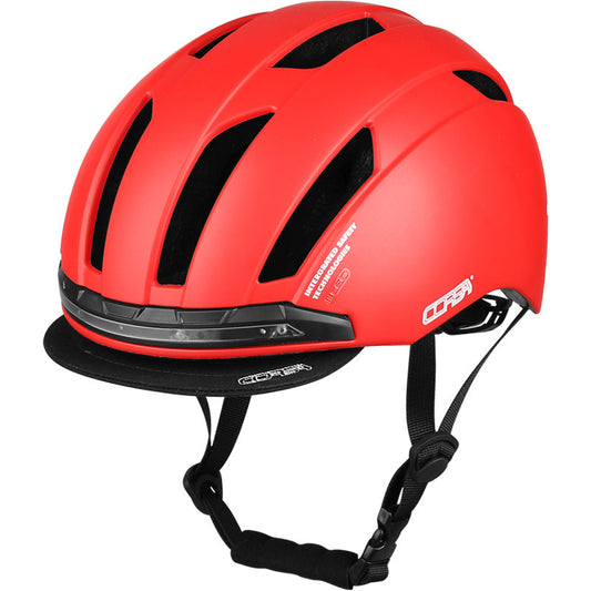 Casco Inteligente con Luz Delantera y Señal de Giro Inalámbrica