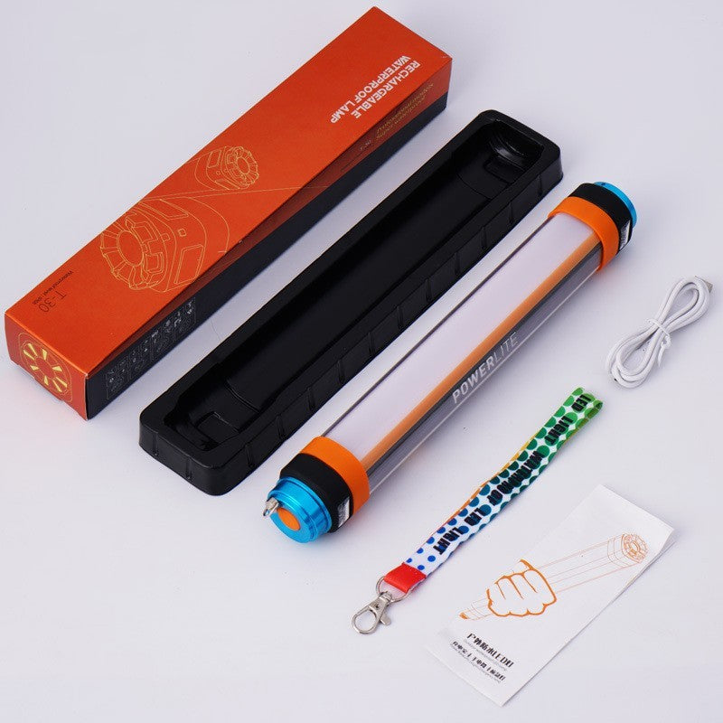 Lámpara LED Recargable Todo Terreno – IP68, Anti-Mosquitos y SOS