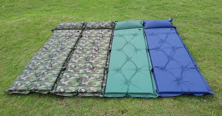 Colchón Outdoor Autoinflable con Esponja de Alta Densidad – Compacto y Técnico