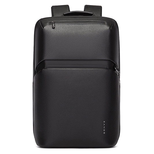 Mochila Premium de Cuero para Laptop – Impermeable y Resistente